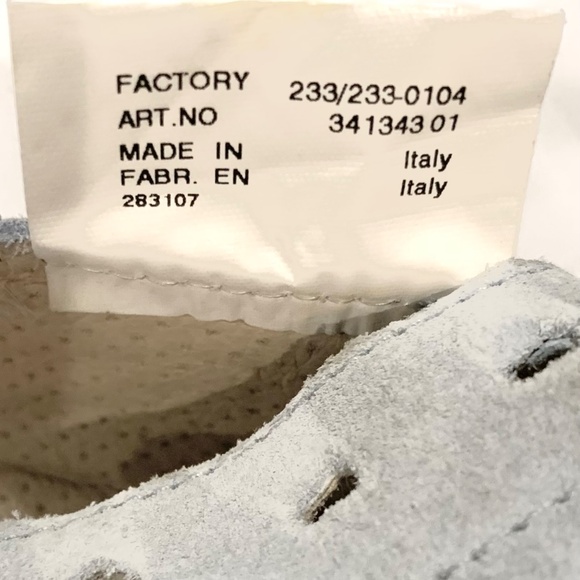 PUMA Sprint DASSLER / VAN SLOBBE Baby Blue Suede sneakers SZ 7 - Picture 15 of 16